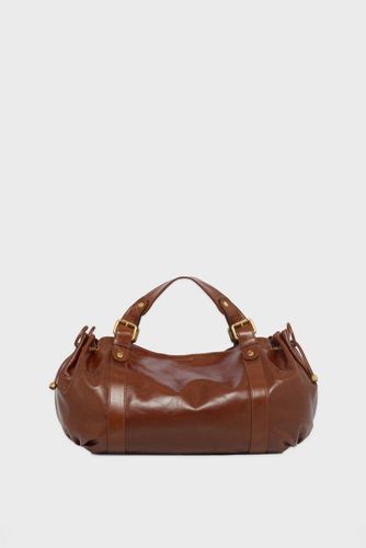 Sac à main en cuir effet froissé - 24H - Gerard Darel - Modalova