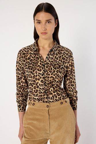 Chemise léopard en jersey - HELOISE - Gerard Darel - Modalova