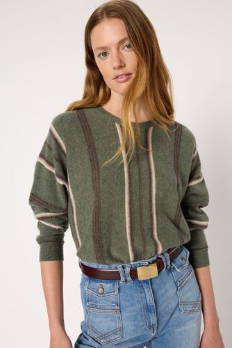 Pull rayé en cachemire - ELISE - Gerard Darel - Modalova