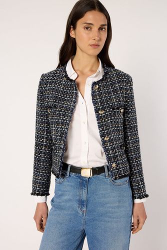 Veste en tweed à lurex - NAYA - Gerard Darel - Modalova