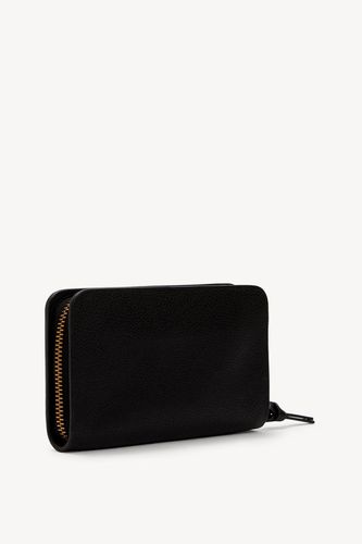 Portefeuille en cuir grainé intérieur métallisé- WALLET - GD - Modalova