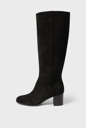 Bottes en cuir velours - LIZZIE - Gerard Darel - Modalova