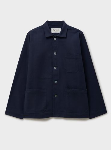 Recycled Heavy Duty Twill Navy Jacket - Neem London - Modalova
