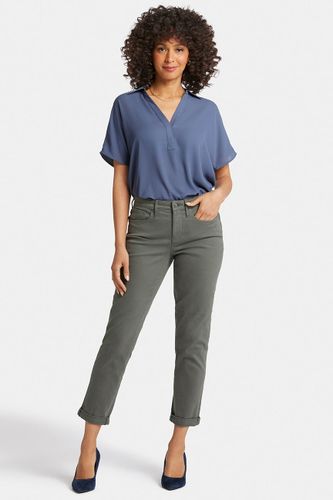 Margot Girlfriend Jean Denim Coloré Vert | - Nydj - Modalova