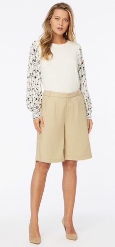 Relaxed Bermuda Short Lin Extensible Sable | - Nydj - Modalova
