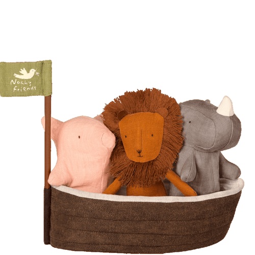 Noah`s Ark With 3 Mini Animals - maileg - Modalova
