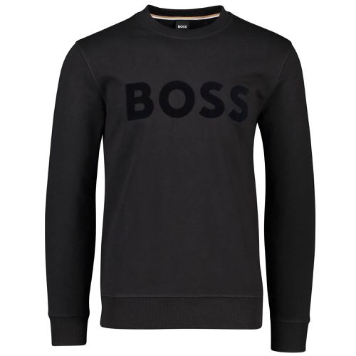 Hugo Mens Classic Suede Logo Sweater Small - Boss - Modalova