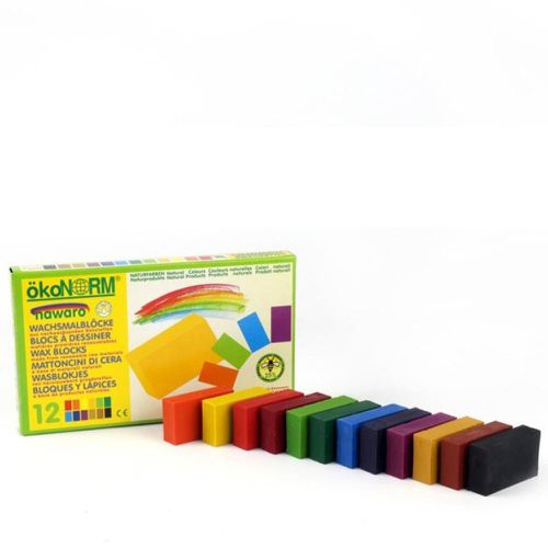 Nawaro Wax Blocks, 12 Colour Pack - okoNORM - Modalova