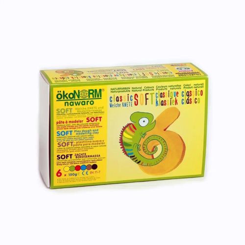 Nawaro Soft Modelling Dough, 6 Colour Set "Classic" - okoNORM - Modalova