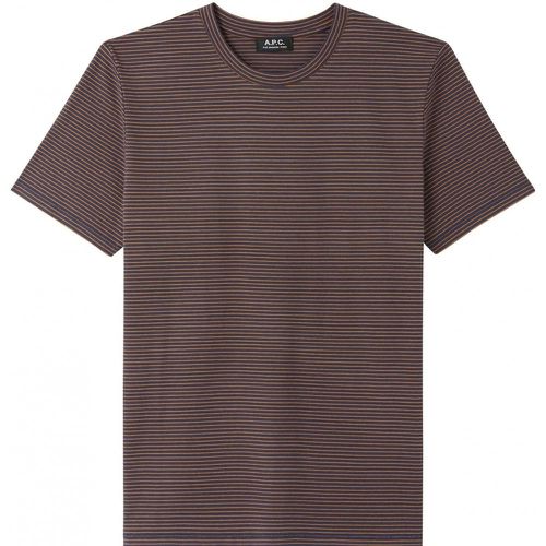 Men's Aurelian Stripe Cotton T-shirt S - A.p.c - Modalova
