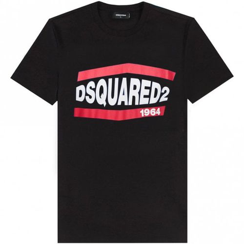 Men's Graphic Logo Print T-shirt S - Dsquared2 - Modalova