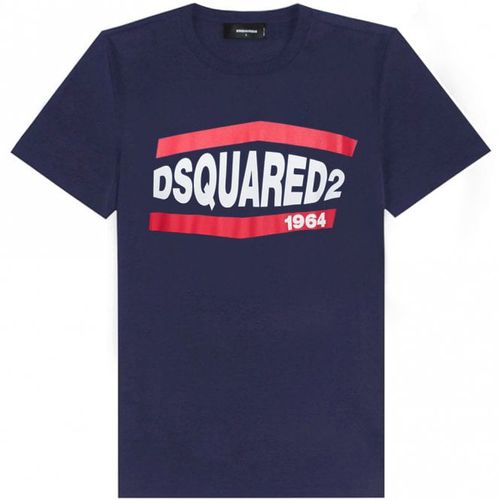 Men's Graphic Logo Print T-shirt M - Dsquared2 - Modalova