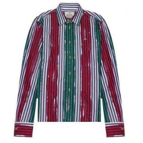Men's Painted Stripe Shirt Multi-coloured XL - Vivienne Westwood - Modalova