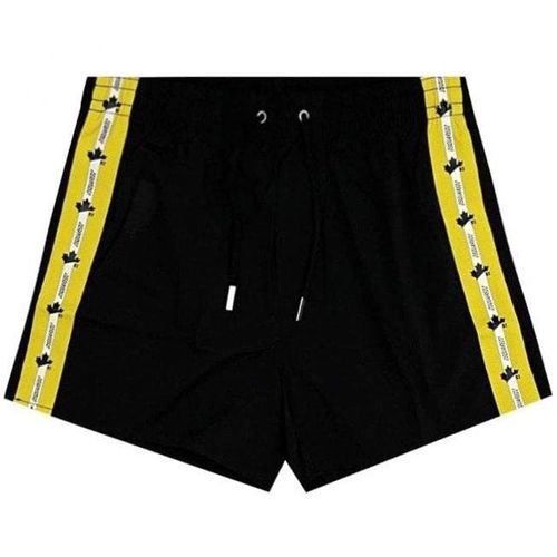 Men's Tape Leaf Swimshorts L - Dsquared2 - Modalova