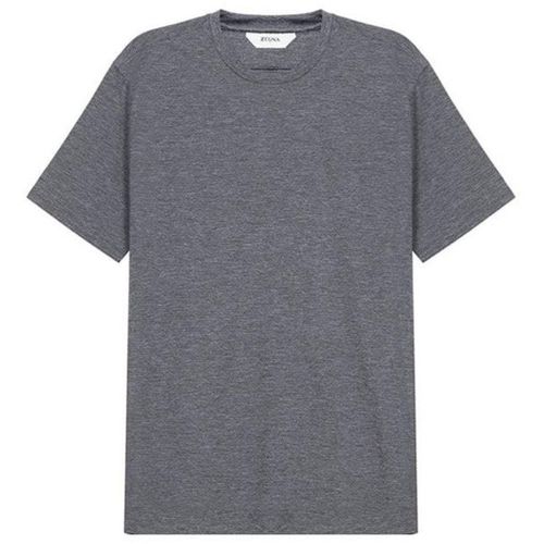 Z Zegna Men's Plain T-shirt Grey L - Z Zegna - Modalova