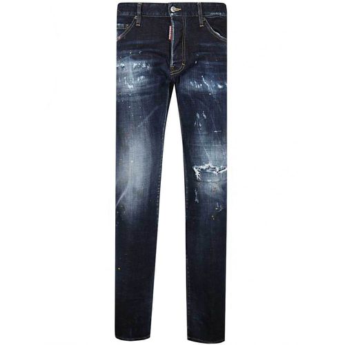 Men's Dark Wash Cool Guy Jeans 46 - Dsquared2 - Modalova