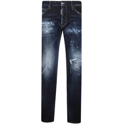 Men's Dark Wash Cool Guy Jeans 48 - Dsquared2 - Modalova