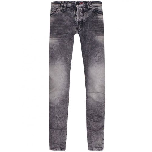 Men's Super Straight Cut Jeans 30W - Philipp Plein - Modalova