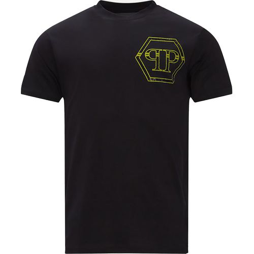 Men's SS Hexagon Logo T-shirt L - Philipp Plein - Modalova
