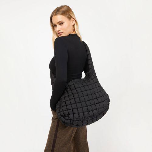 Pilou Grand sac hobo en nylon matelassé - Misako - Modalova