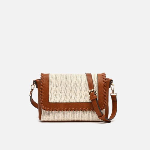 Nika Petit sac à bandoulière effet raphia - Misako - Modalova