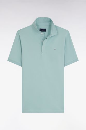 Polo À Manches Courtes En Piqué Coton Stretch D'eau Coupe Ajustée - Eden Park - Modalova