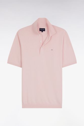 Pull Col Polo En Coton Et Soie Mélangés Coupe Droite - Eden Park - Modalova