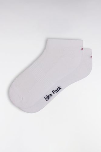 Chaussettes En Coton Stretch Mélangé Blanches - Eden Park - Modalova