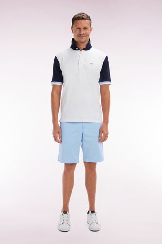 Bermuda Chino En Coton Stretch Ciel Coupe Droite - Eden Park - Modalova