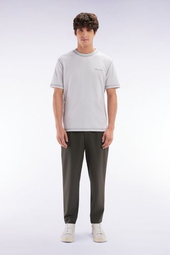 Pantalon À Taille Élastique Kaki - Eden Park - Modalova