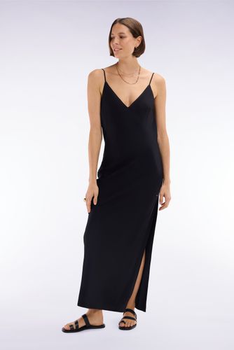 Slip Dress En Viscose Coupe Droite - Eden Park - Modalova