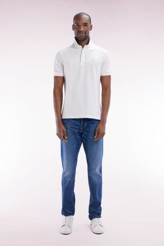 Jean 5 Poches En Denim Stretch Foncé Coupe Droite - Eden Park - Modalova