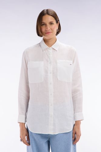 Chemise À Poches Plaquées En Lin Coupe Oversized - Eden Park - Modalova