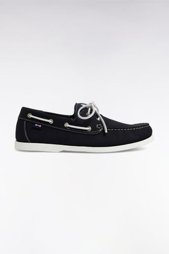 Mocassins Bateau En Cuir Suédé Marine - Eden Park - Modalova