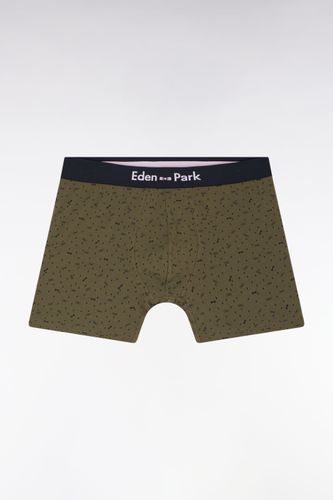 Boxer En Jersey De Coton Stretch À Micromotifs - Eden Park - Modalova