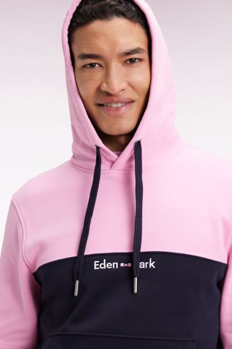 Sweatshirt À Capuche Bicolore Coupe Droite - Eden Park - Modalova