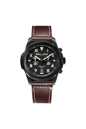 Montre À Quartz Chronograph Noire - Eden Park - Modalova