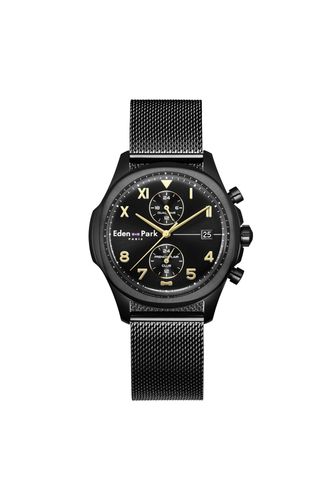 Montre Dual Time Noire - Eden Park - Modalova