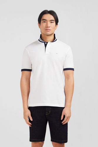Polo En Coton Pima Avec Détails Contrastés - Eden Park - Modalova