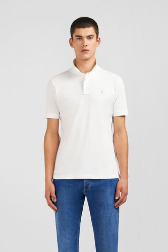 Polo Blanc En Coton Pima Stretch - Eden Park - Modalova