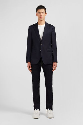 Blazer bleu marine 100 % laine - EDEN PARK - Modalova