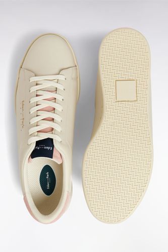 Baskets Basses En Cuir Beige - Eden Park - Modalova