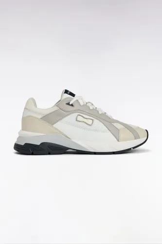 Sneakers Larges En Cuir Blanches - Eden Park - Modalova