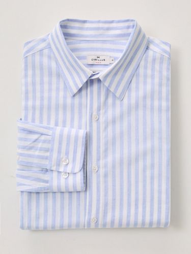 Chemise rayée coton et lin Regular Fit - Cyrillus - Modalova