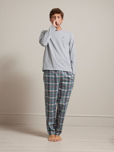 Pyjama bi-matière homme - Cyrillus - Modalova