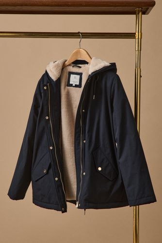 Parka courte doublée imitation fourrure - Cyrillus - Modalova