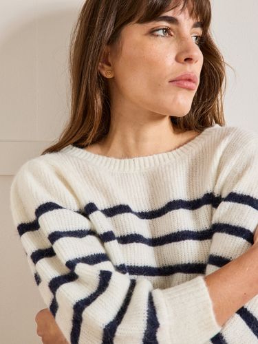 Pull marin mélange kid mohair - Cyrillus - Modalova