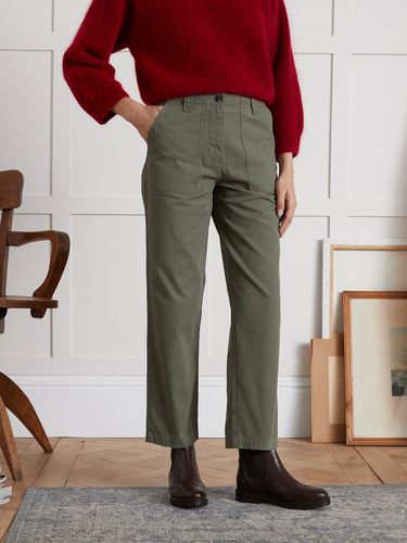 Pantalon cargo gabardine Léonie - Cyrillus - Modalova