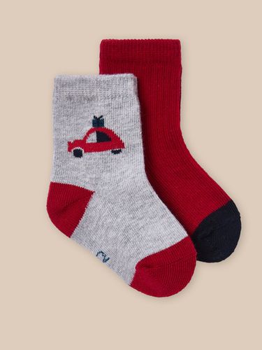 Lot de 2 paires de chaussettes Bébé - Cyrillus - Modalova