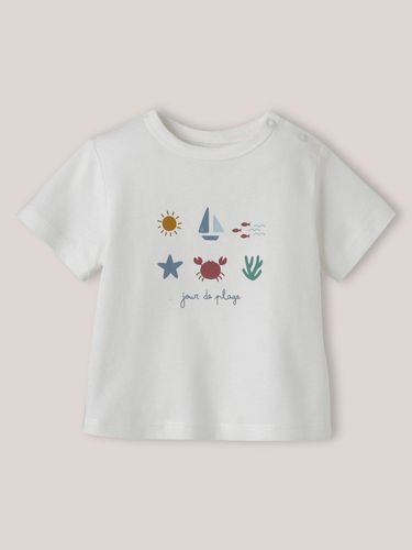 T-shirt imprimé Bébé - Coton biologique - Cyrillus - Modalova